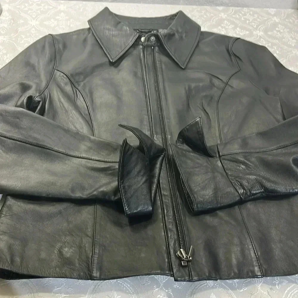 Attention leather jacket L - Picture 15 of 16